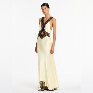 SIR Aries gown in lemon